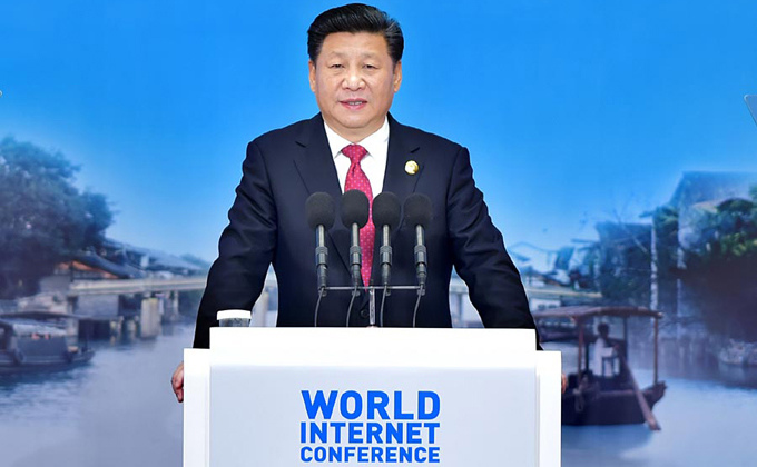 President Xi delivers keynote speech at 2nd WIC