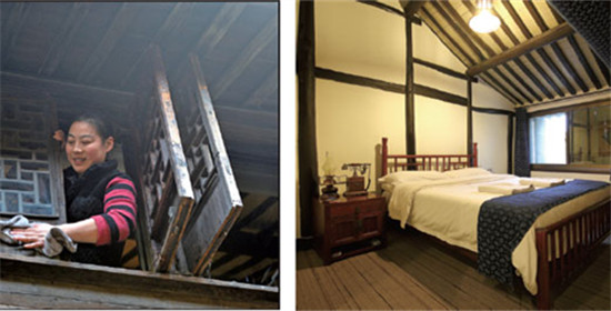 Local home inns, most of which are renovated houses, are common in Wuzhen. (Photo provided To China Daily) Local home inns, most of which are renovated houses, are common in Wuzhen. (Photo provided To China Daily)