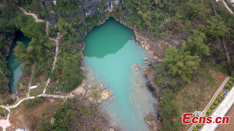 Cave exploration at Guangxi's underground rivers
