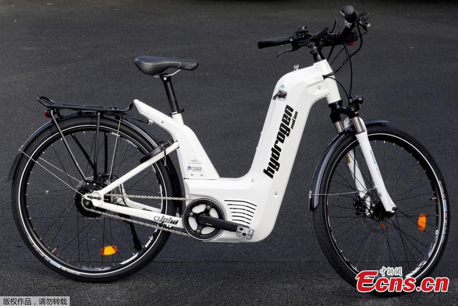 French startup launches hydrogen-powered bicycles