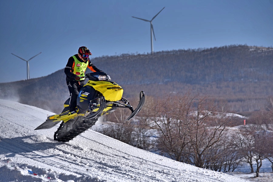 National Snowfield Motorbike Championship concludes