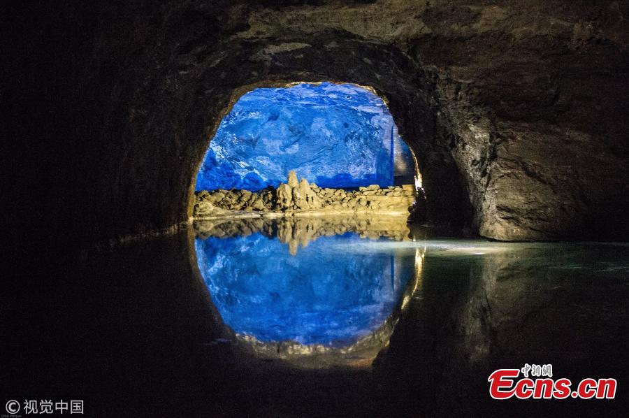 Seegrotte in Austria ? the largest underground lake in Europe