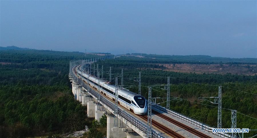 High-speed loop line in South China's Hainan