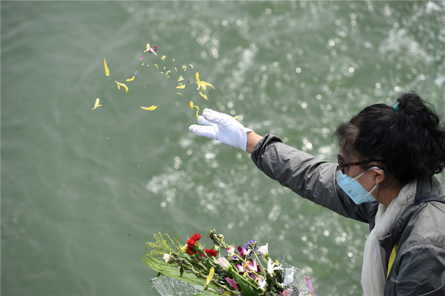 Ship purpose-built for sea burial fulfills first mission