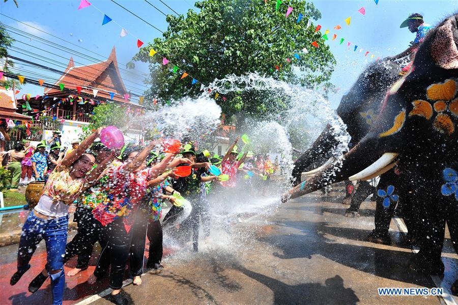 Water festival celebrated in Thailand