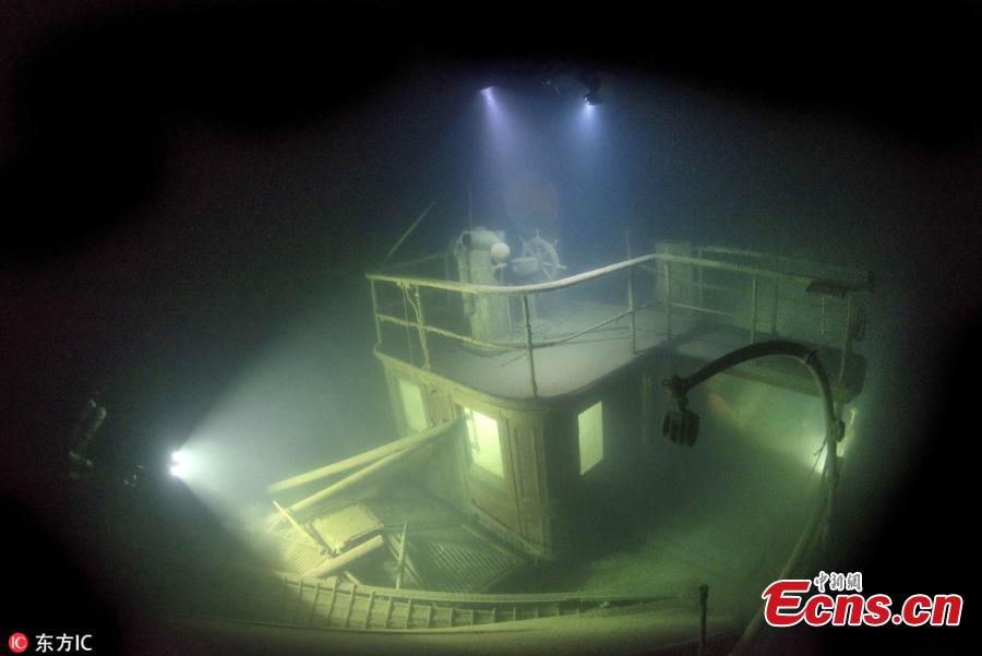 Ship preserved for 107 years under Lake Superior