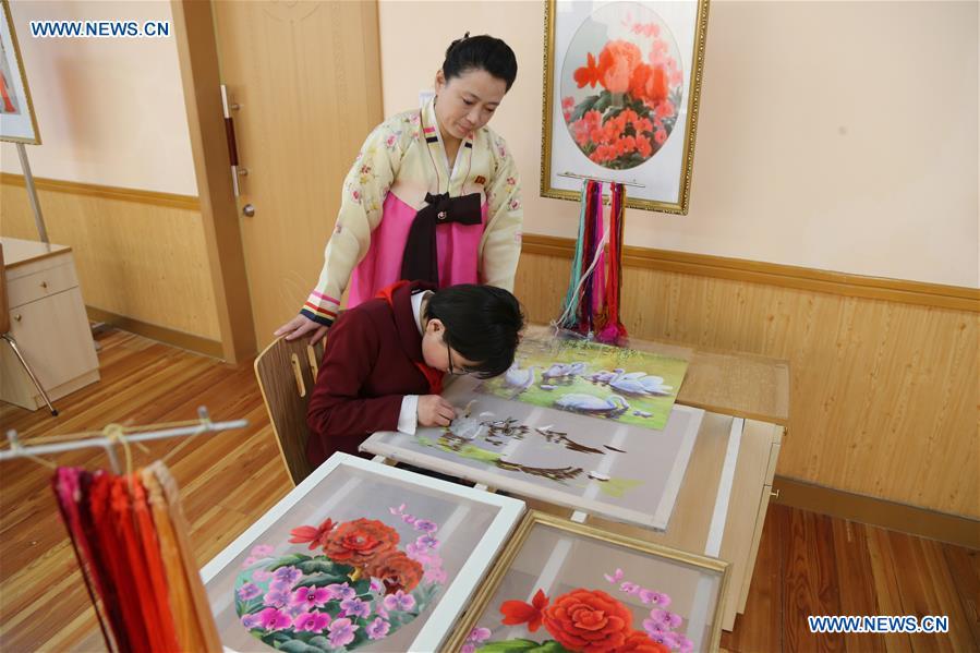 Life in Mangyongdae Schoolchildren's Palace on western outskirts of Pyongyang