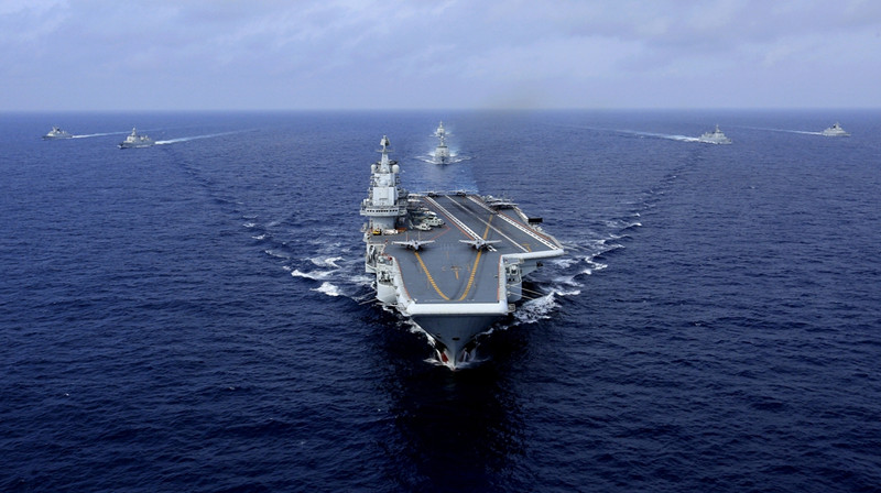 Carrier leads exercise in west Pacific