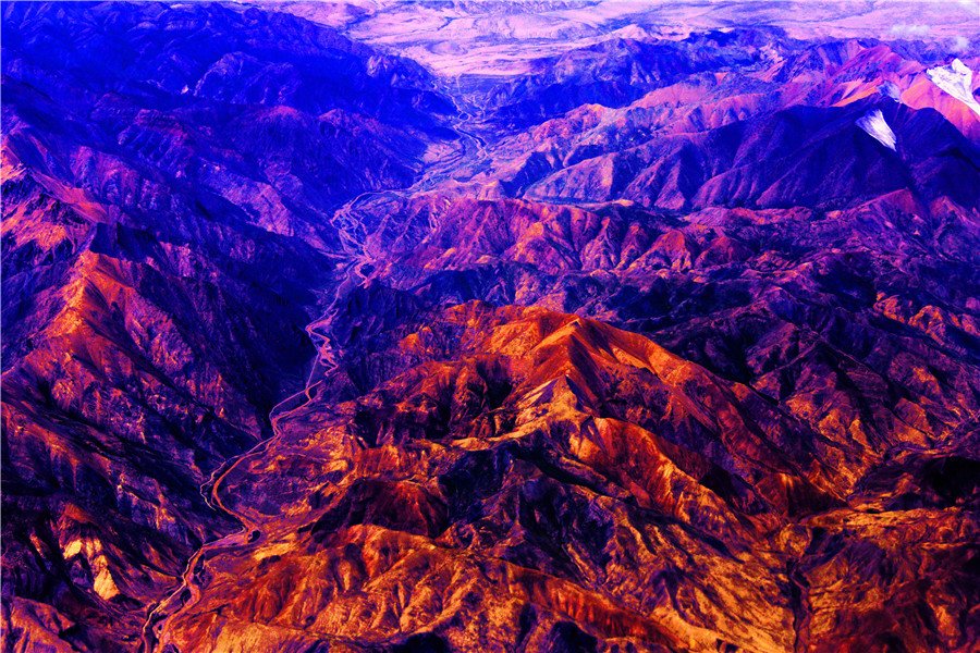 Turpan's Flaming Mountains: A firing dragon