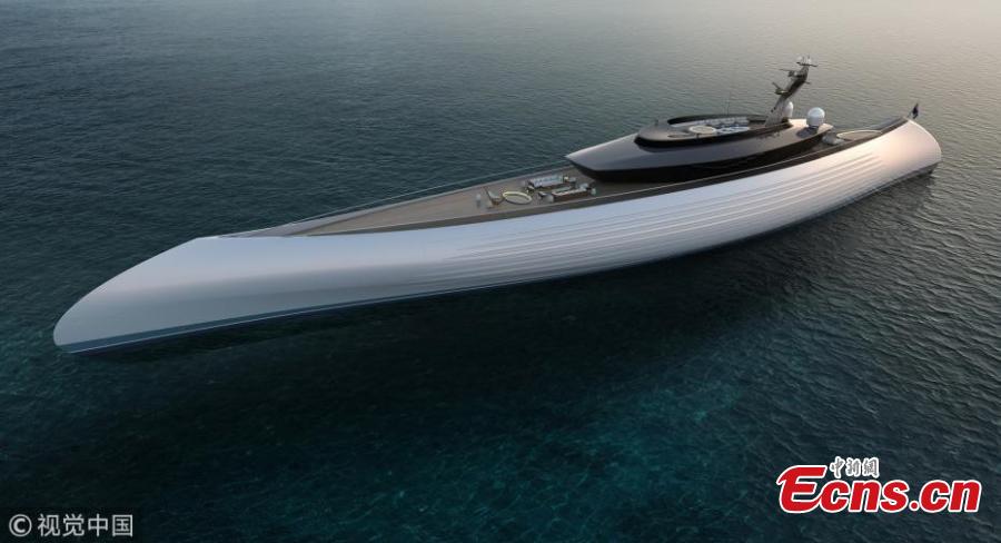 Superyacht Tuhura reminiscent of early canoes
