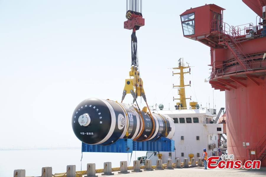 Hongyan River nuclear plant starts installing main equipment