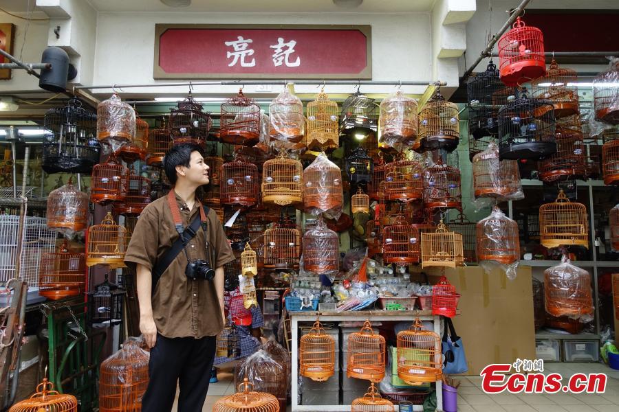 Hong Kong reopens Yuen Po Street Bird Garden 