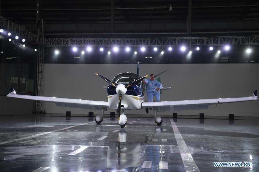 China's first airplane developed by private firm completes production