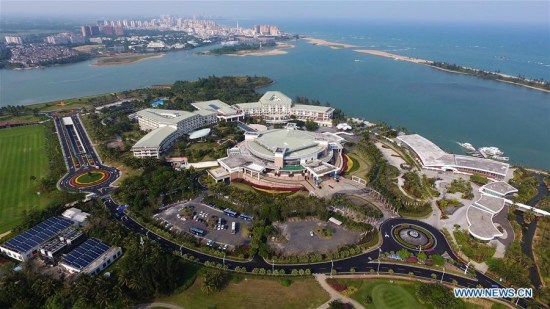 Aerial photo taken on March 22, 2018 shows the permanent site of Boao Forum for Asia (BFA) in Boao Town, south China's Hainan Province. (Photo/Xinhua) Aerial photo taken on March 22, 2018 shows the permanent site of Boao Forum for Asia (BFA) in Boao Town, south China's Hainan Province. (Photo/Xinhua)